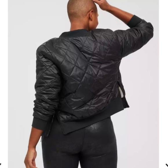Offline Sherpa quilted bomber jacket medium - Picture 2 of 6